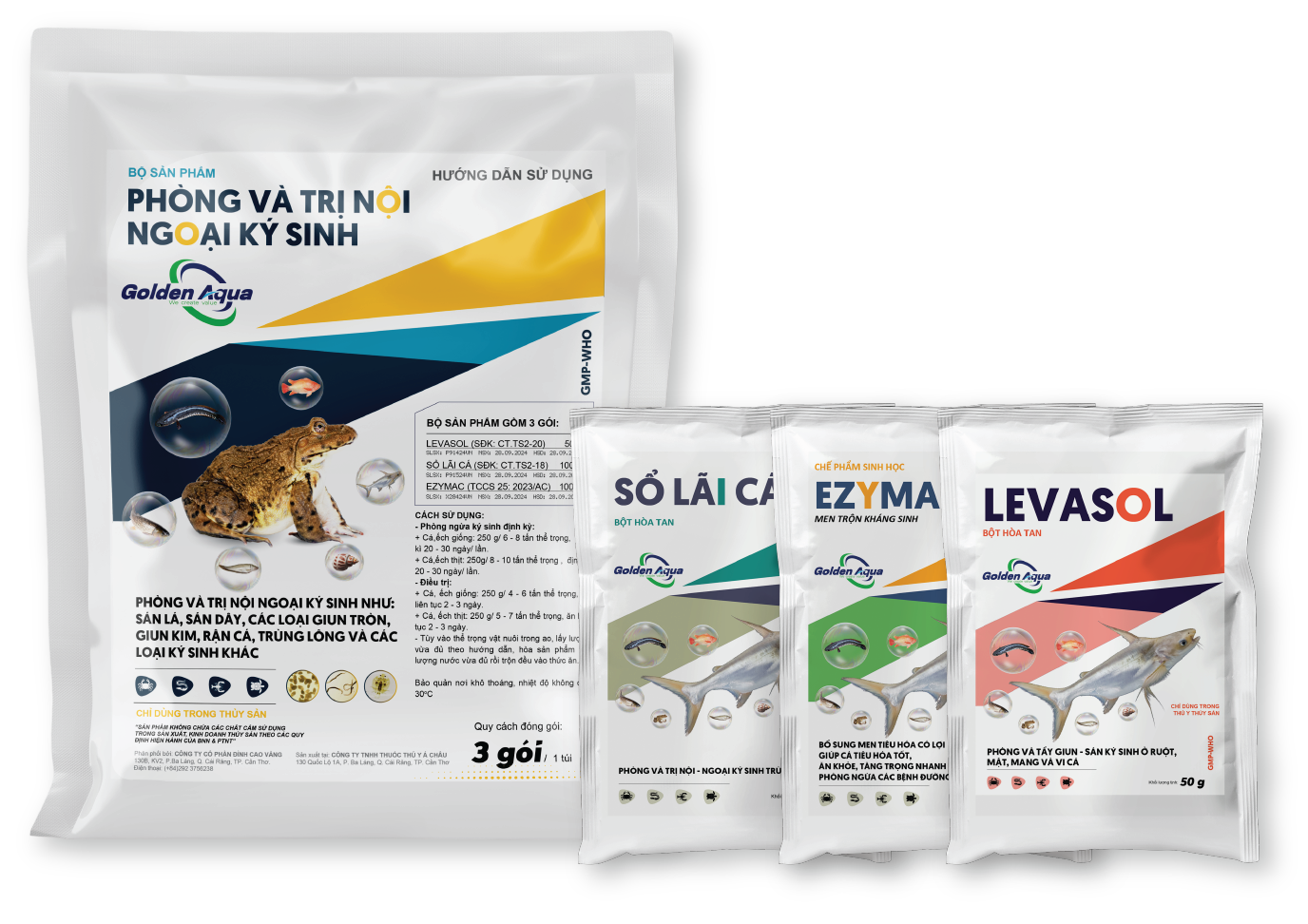 BỘ SẢN PHẨM PHÒNG VÀ TRỊ NỘI NGOẠI KÝ SINH