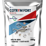 COTRYM FORT – Sulfa + TMP – Trị đen mang đục thân tôm, xuất huyết cá