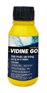 VIDINE GOLD – Iodine hoạt tính – Diệt khuẩn, xử lý ao ô nhiễm nặng